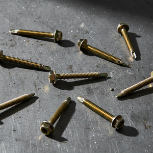 Industrial Grade Class 8 Zinc Finish Steel Fasteners Made in Vietnam-PDC Brand Hex Head Roofing <b>Screws</b> Bulk Sale - Product Image 1