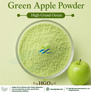 Approvisionnement direct d'usine HGO de poudre de pomme verte (qualité alimentaire) - Poudre de fruit séchée par pulvérisation ou lyophilisée - Product Image 1