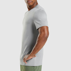 T-shirts de sport pour hommes 100% coton, qualité supérieure, prix de gros, service OEM, design personnalisé imprimé, coupe ample. - Product Image 2