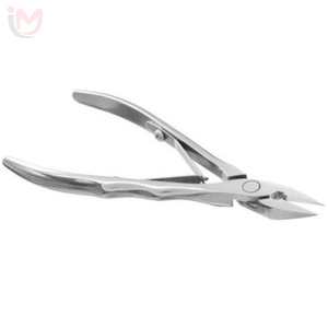 Pince à cuticules professionnelle en acier inoxydable à ressort unique, coupe-peaux mortes, outil de manucure et pédicure pour salon - Product Image 2