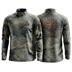 Chemise de chasse silencieuse en toile à manches longues pour homme Stalwart Impex, camouflage, pour la chasse à l'arc, vêtements d'extérieur, automne, marché de gros USA Europe - Product Image 5