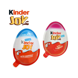 Huevo de chocolate sorpresa Kinderr Joy, dulce de chocolate Kinderr JOY con juguete sorpresa, huevo de chocolate Kinderr Joy - Product Image 2