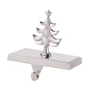 Premium <b>Christmas</b> <b>Stocking</b> <b>Holder</b> Metal Craft for Luxury Winter Home Decor - Product Image 6
