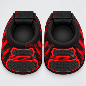 Botas de protección para pezuñas de caballo con diseño ligero, correas resistentes y construcción resistente a la abrasión para entrenamiento de equitación. - Product Image 3