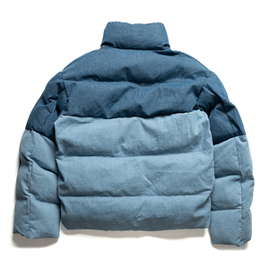 Chaquetas Acolchadas Brillantes para Hombre con Capucha de Piel Sintética, Chaqueta de Exterior Cálida con Cremallera Completa, Chaqueta Acolchada Premium al por Mayor OEM - Product Image 2