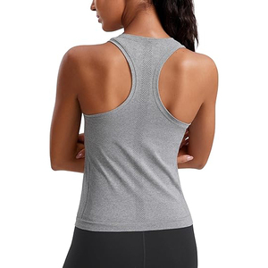 <b>women</b> sleeveless gym workout fitness cotton spandex breathable stretch <b>vest</b> tank <b>top</b> - Product Image 2