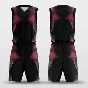 Ensemble de vêtements de basket-ball personnalisés pour hommes, maillot sans manches respirant et short, uniforme sportif - Product Image 6