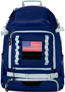 Sac à dos de baseball en nylon avec poches pour bâtons, capacité 50-70L, compartiment à chaussures, porte-bâtons, sac de sport - Product Image 6