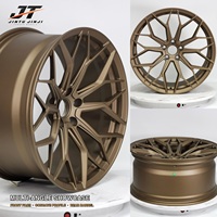 Jantes forgées en aluminium 6061-T6 bronze mat, design Y Mesh à 10 branches, 20-22 pouces, 5x112/114.3/120, pour Audi RS et M Performance