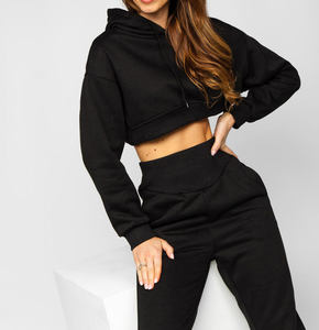 Offre Spéciale 2024 – Survêtements d'entraînement en coton de haute qualité pour femmes, taille élastique anti-rétrécissement, tenue de jogging imprimée taille XL pour l'hiver - Product Image 5