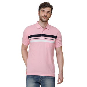Camisa polo de negocios con bordado deportivo americano, transpirable, de manga corta para hombre, para un estilo casual de negocios. - Product Image 5