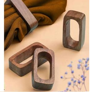 Servicio de Cena, Centro de Mesa para Bodas y Eventos, Servilletero de Madera de Primera Calidad, Servilletero de Diseño Exclusivo - Product Image 1