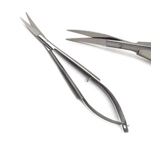 Juego de 2 Tijeras Oftálmicas Manuales de Acero Inoxidable Castroviejo Micro Noyes, Rectas y Curvas, de Dentavex - Product Image 6