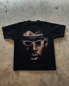 T-shirt en coton Streetwear personnalisé en coton homme de haute qualité 240 GSM T-shirt épais à épaules tombantes - Product Image 1