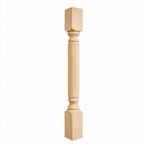 Solid Wood Kitchen Island <b>Post</b> Column Decorative Support Leg for Kitchen Cabinets Countertops Tables Solid Wood <b>Post</b> Leg - Product Image 1