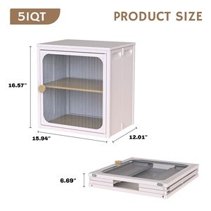 Organizzatore per Armadio in Acciaio e Legno, Design Pieghevole Singolo Robusto e Pratico, Caratteristica Antiscivolo, Installazione Rapida e Semplice - Product Image 2