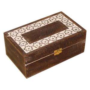 Cheap Price Quality Wooden Hand Carved <b>Box</b> Mango Wood Floral Carving <b>Box</b> for Keep Sake Wooden <b>Gift</b> <b>Box</b> - Product Image 5