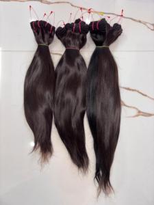 ผมต่อจากผมมนุษย์ดิบชาวอินเดียไม่ผ่านกระบวนการสีธรรมชาติ - Product Image 6