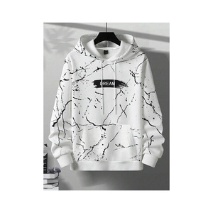 Sweat-shirts à capuche de haute qualité, en coton respirant, avec des impressions résistantes et un coupe ample et stylée. - Product Image 4