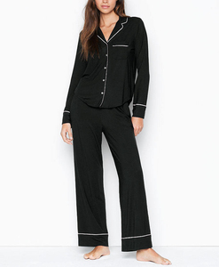 Pijamas Personalizadas de Alta Calidad, 2 Piezas, Manga Larga, Súper Suaves, Ropa de Dormir Cálida para Mujer - Product Image 3