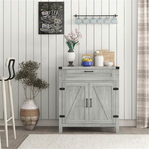 Carrello Portaoggetti da Cucina Multifunzionale come Tavolino/Buffet/Credenza - Product Image 1