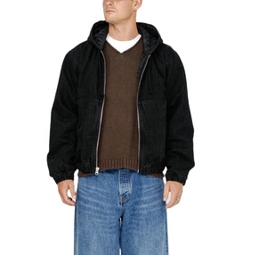 Streetwear Offre Spéciale sergé personnalisé travailleur Eisenhower mécanicien veste de travail pour hommes veste décontractée - Product Image 5