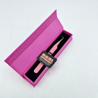 Boîte d'emballage en carton pour cosmétiques de marque privée professionnelle, pinces à cils, pinces pour extensions de cils, logo personnalisé, sur mesure