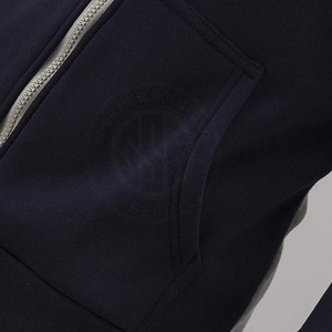 Sudadera con capucha y cremallera para hombre, tela premium, ajuste cómodo, perfecta para uso casual. - Product Image 3