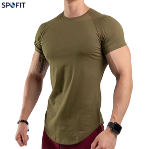 Nueva Camiseta Deportiva Ecológica de Cuello Redondo y Manga Corta para Hombre 2026, 180g, Personalizable con Serigrafía, Transpirable, 100% Algodón - Product Image 1