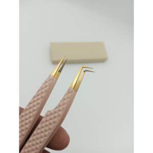 Pinces à cils pour extensions de cils, outil professionnel d'extension de cils 465 - Product Image 2