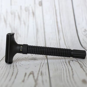 Safety Razor Professional Top High Quality Classic Shaving Razor for <b>Men</b> Double Edge Metal Safety Razor With Custom Logo - Product Image 4