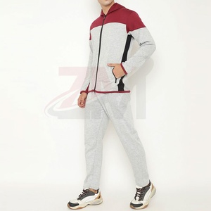 Conjunto Deportivo Moderno y Cómodo para Hombre, Estilo Urbano, Económico, Color Sólido, Personalizable - Product Image 2