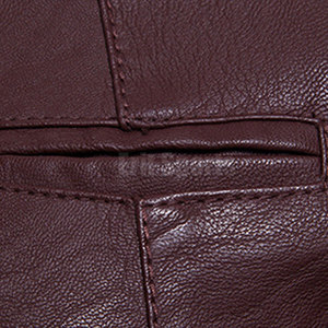Veste d'hiver pour homme en cuir, style outdoor, col montant, logo frontal, respirante, écologique, légère, personnalisable - Product Image 6