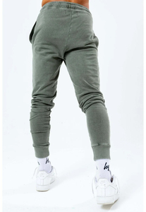 Ensemble de survêtement gris à capuche pour homme, manches longues, couleur unie, pantalon décontracté à cordon de serrage, coupe régulière, 100 % coton, pour l'automne - Product Image 4