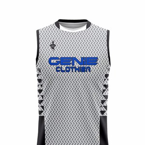 Uniforme 7v7 en polyester de qualité supérieure à prix abordable, avec logo personnalisé, sans manches, bretelles ajustables pour adultes, service OEM - Product Image 6