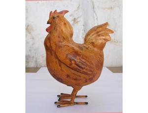 Escultura de Gallo de Metal Moderna Hecha a Mano, de Primera Calidad, con Acabado en Polvo, para Decoración de Jardín - Product Image 3