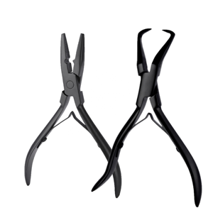 Pince à extensions capillaires multifonction en acier inoxydable de qualité supérieure, personnalisable avec votre marque, outil professionnel de salon de beauté avec - Product Image 1