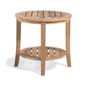 Minimalist Design <b>Round</b> Patio <b>Outdoor</b> with Teak Wooden Frame Material For Home Furniture Decoration - Product Image 3