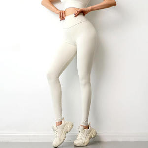 Leggings de yoga taille haute en Spandex/Nylon - Product Image 2