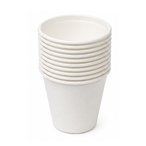Gobelets jetables écologiques en bagasse de 8 oz – Biodégradables/Compostables/Idéaux pour boissons chaudes, fêtes et événements - Product Image 5