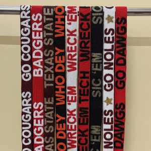 Stylish Gameday Beaded <b>Adjustable</b> Fashion <b>Straps</b> Personalized Team Chant Handmade Sports Fan College Football Stadium Bag <b>Straps</b> - Product Image 1