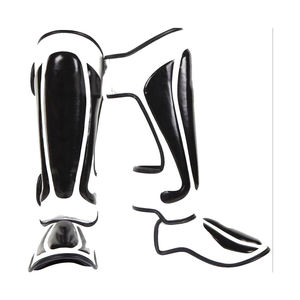 Protectores de Espinilleras Ligeros y Duraderos en Oferta, Protectores de Cuero para Entrenamiento de MMA, Equipo de Protección para Artes Marciales y Boxeo - Product Image 1