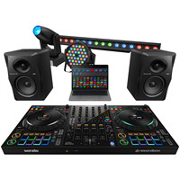 Meilleures ventes - Contrôleur DJ 4 canaux DDJ-FLX10 pour Rekordbox & Serato DJ Pro - Console de mixage audio