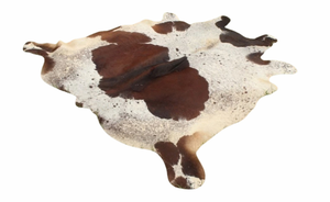 Tapis en cuir de vachette tricolore naturel, marron, noir, blanc, en peau de vache véritable avec poils, tapis en cuir véritable pour décoration de salon, vente en gros OEM - Product Image 5