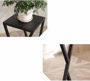 Soporte de Metal Geométrico Contemporáneo para Plantas, Soporte para Macetas de Interior, Mueble Decorativo para el Hogar - Product Image 2