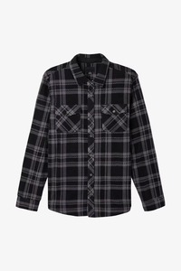 Chemise en flanelle 100 % coton pour homme, unie, décontractée et habillée, respirante, à col montant gaufré, manches longues, personnalisable, collection Printemps, 220g - Product Image 4