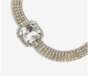 Manufacturer's Stock European American Hot Selling Fashionable Geometric Bridal Set for Weddings Banquets Engagement <b>Gift</b> Alloy - Product Image 2