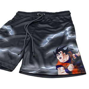 Men's Black Quick Dry Breathable Canvas Board Shorts with Drawstring Closure Pockets Casual Sport Wear - Product Image 6