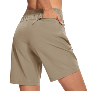 Shorts de randonnée à cordon de serrage pour femmes grandes tailles, idéal pour la gym, le fitness, la boxe – Personnalisable, haute qualité, respirant, décontracté et confortable - Product Image 4