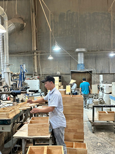Système de rail coulissant en bois sous-meuble pour poubelles avec quincaillerie fluide, OEM accepté - Product Image 3